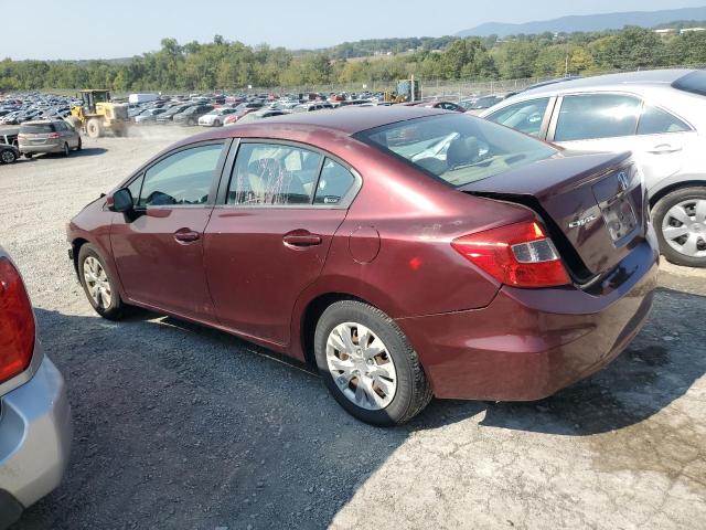 Photo 2 from auction – 2012 HONDA CIVIC LX with VIN 2HGFB2F52CH540860