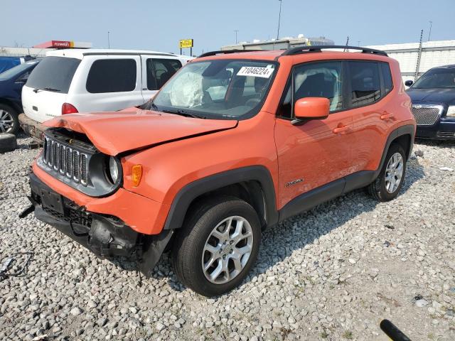 JEEP RENEGADE L 2016 with VIN ZACCJBBT1GPC75426 - Photo from auction