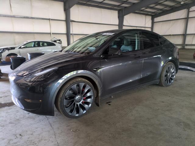 TESLA MODEL Y 2024 with VIN 7SAYGDEF5RF107744 - Photo from auction