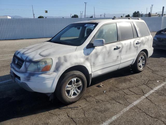 HONDA PILOT EXL 2004 with VIN 2HKYF18774H588383 - Photo from auction