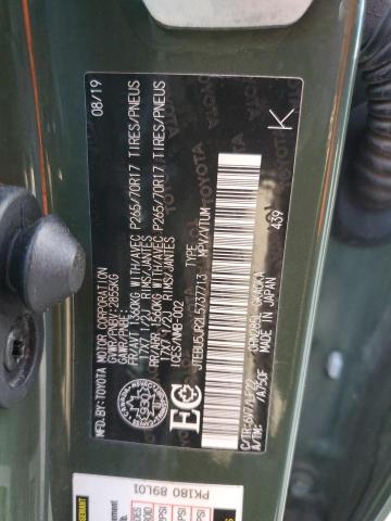 Photo 14 from auction – 2020 TOYOTA 4RUNNER SR with VIN JTEBU5JR2L5737713