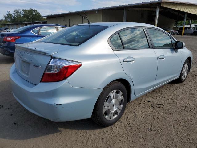 Photo 3 from auction – 2012 HONDA CIVIC HYBR with VIN JHMFB4F36CS000735