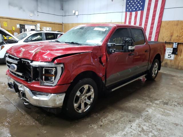Photo 1 from auction – 2021 FORD F150 SUPER with VIN 1FTEW1EP6MKD36567