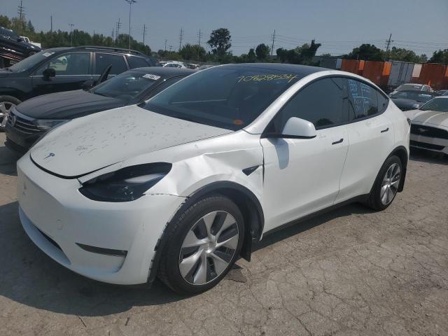 TESLA MODEL Y 2023 with VIN 7SAYGDEE0PF673590 - Photo from auction