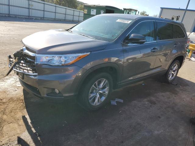 TOYOTA HIGHLANDER 2016 with VIN 5TDZKRFH0GS179196 - Photo from auction