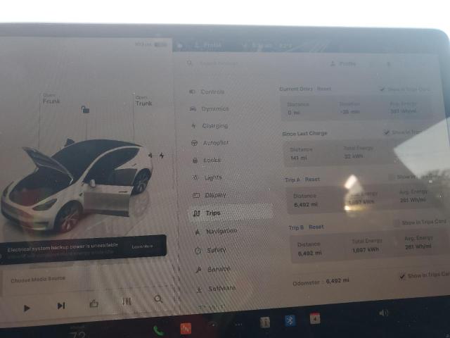 Снимка 9 от търг – 2024 TESLA MODEL Y с VIN 7SAYGDEE9RA259028