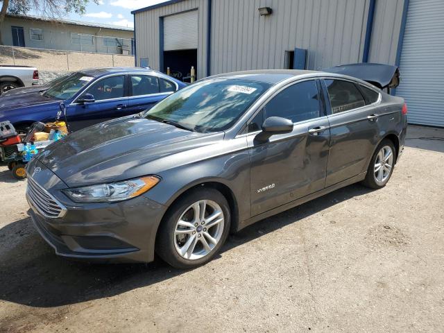 FORD FUSION SE 2018 with VIN 3FA6P0LU1JR247703 - Photo from auction