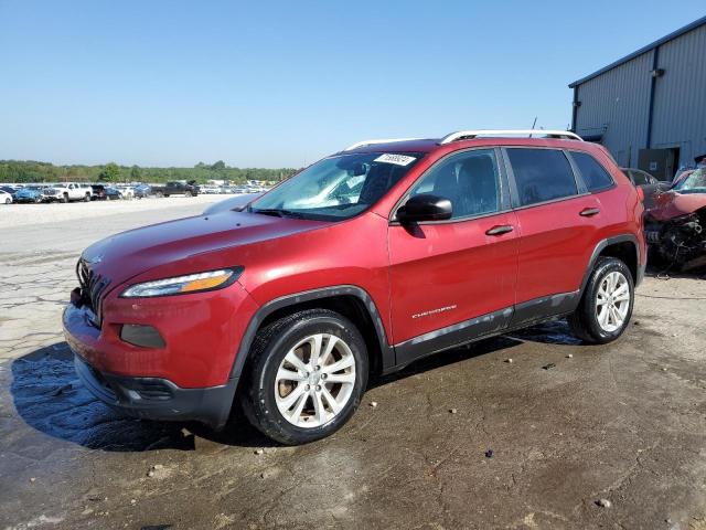 JEEP CHEROKEE S 2015 with VIN 1C4PJLAB8FW657888 - Photo from auction