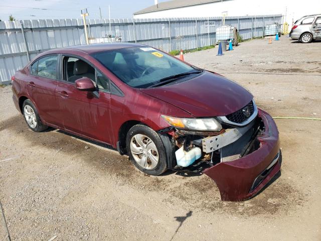 Photo 4 from auction – 2013 HONDA CIVIC LX with VIN 2HGFB2F41DH006046