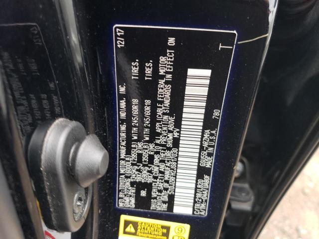 Photo 14 from auction – 2018 TOYOTA HIGHLANDER with VIN 5TDJZRFH2JS817030