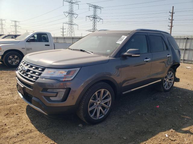 FORD EXPLORER L 2017 with VIN 1FM5K8F85HGC93128 - Photo from auction