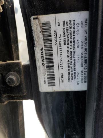 Photo 14 from auction – 2004 VOLVO V70 with VIN YV1SW61T442362257