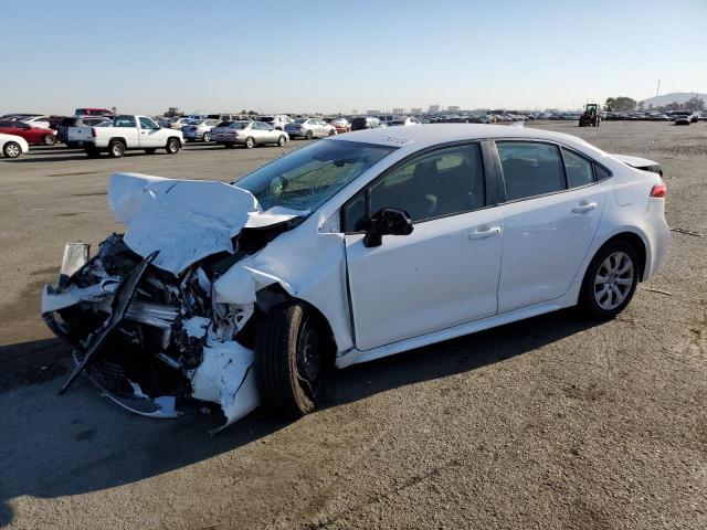 TOYOTA COROLLA LE 2021 with VIN JTDEPMAE0MJ118049 - Photo from auction
