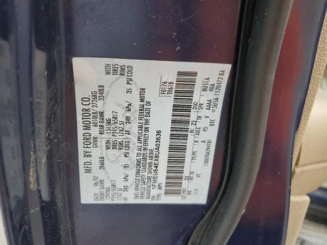 Photo 14 from auction – 2008 FORD EXPLORER E with VIN 1FMEU64EX8UA03636