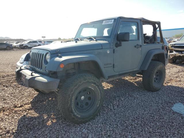 JEEP WRANGLER S 2015 with VIN 1C4AJWAG1FL500112 - Photo from auction