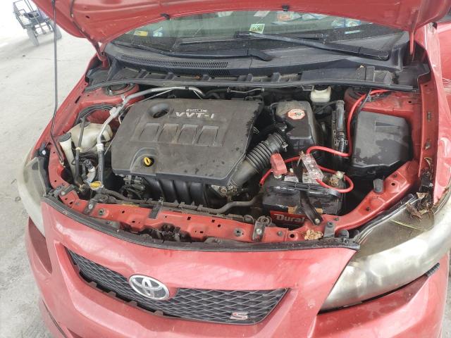 Photo 11 from auction – 2009 TOYOTA COROLLA BA with VIN 2T1BU40E99C154046