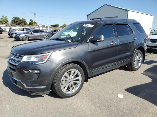 FORD EXPLORER L 2018 with VIN 1FM5K8F87JGC29100 - Photo from auction