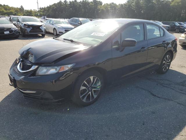 HONDA CIVIC EX 2014 with VIN 2HGFB2F8XEH549805 - Photo from auction