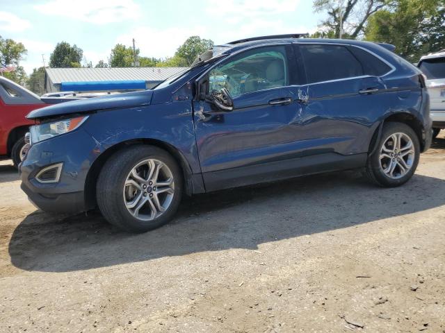 FORD EDGE TITAN 2017 with VIN 2FMPK3K9XHBC28566 - Photo from auction