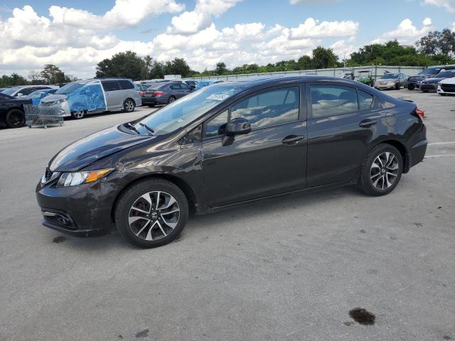 HONDA CIVIC EXL 2013 with VIN 19XFB2F92DE000455 - Photo from auction