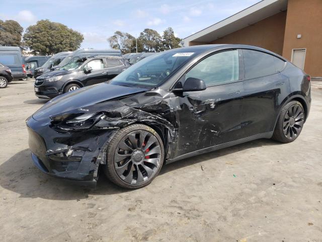 TESLA MODEL Y 2022 with VIN 7SAYGDEF5NF574821 - Photo from auction