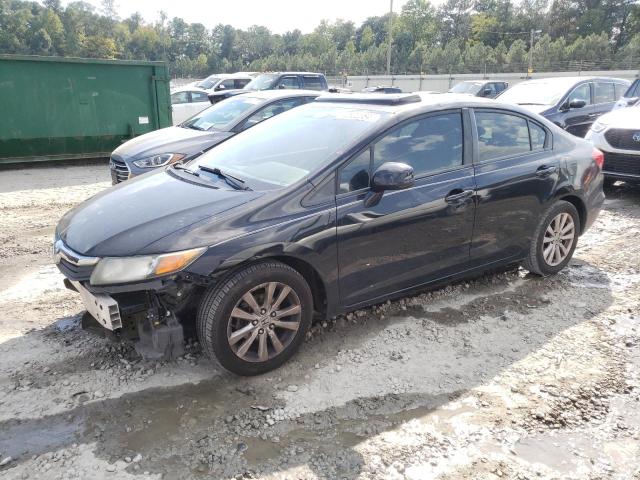 HONDA CIVIC EX 2012 with VIN 2HGFB2F89CH505128 - Photo from auction