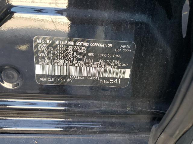 Photo 14 from auction – 2020 MITSUBISHI OUTLANDER with VIN JA4AZ3A34LZ043318