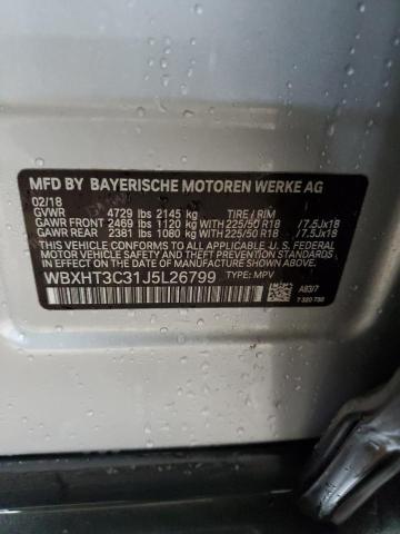 Photo 14 from auction – 2018 BMW X1 XDRIVE2 with VIN WBXHT3C31J5L26799