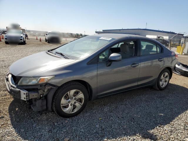 HONDA CIVIC LX 2013 with VIN 19XFB2F59DE252698 - Photo from auction