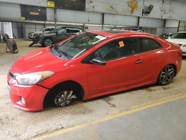 KIA FORTE SX 2015 with VIN KNAFZ6A30F5267241 - Photo from auction