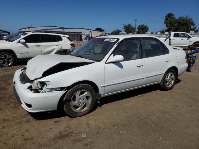 TOYOTA COROLLA CE 2001 with VIN 1NXBR12E61Z556428 - Photo from auction