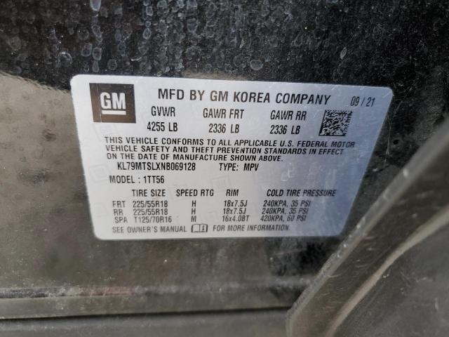 Photo 14 from auction – 2022 CHEVROLET TRAILBLAZE with VIN KL79MTSLXNB069128