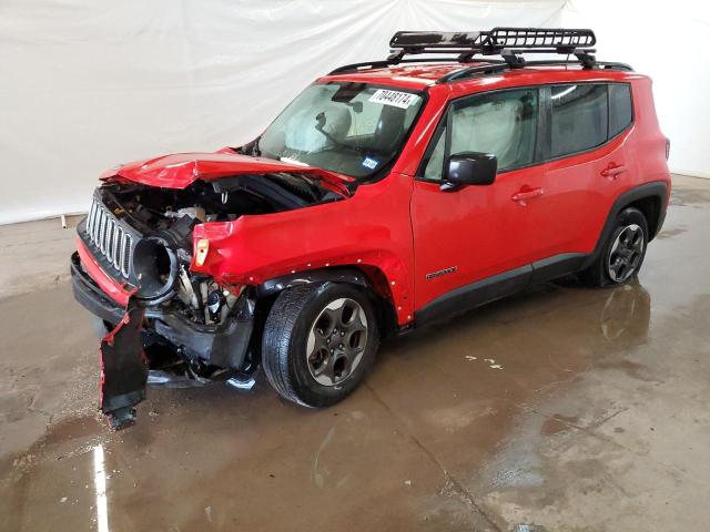 JEEP RENEGADE S 2017 with VIN ZACCJAAB4HPF90368 - Photo from auction