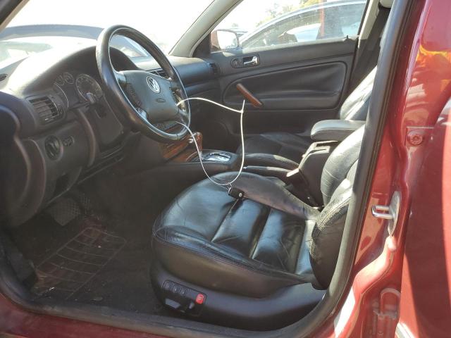 Photo 7 from auction – 2001 VOLKSWAGEN PASSAT GLX with VIN WVWTH63B31P140011