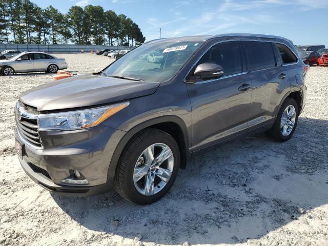 TOYOTA HIGHLANDER 2016 with VIN 5TDDKRFH0GS313618 - Photo from auction