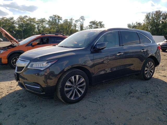 ACURA MDX TECHNO 2016 with VIN 5FRYD4H46GB056718 - Photo from auction