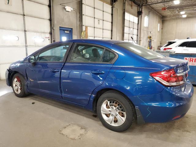 Photo 2 from auction – 2014 HONDA CIVIC LX with VIN 19XFB2F58EE035693