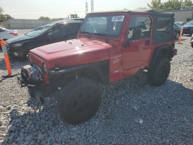 JEEP WRANGLER / 2000 with VIN 1J4FA49S2YP712204 - Photo from auction