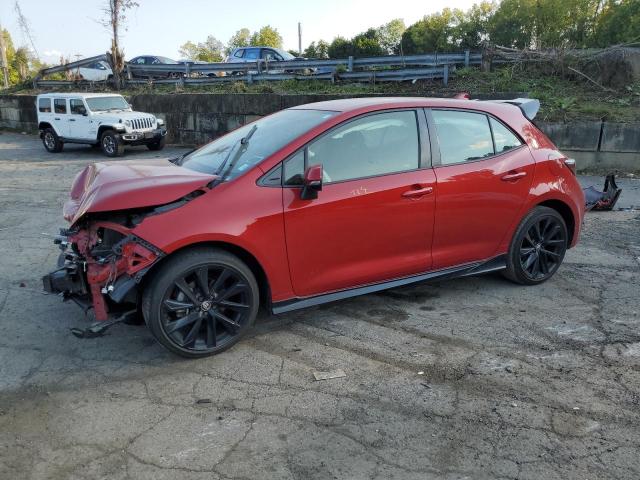 TOYOTA COROLLA SE 2021 with VIN JTND4MBEXM3107708 - Photo from auction