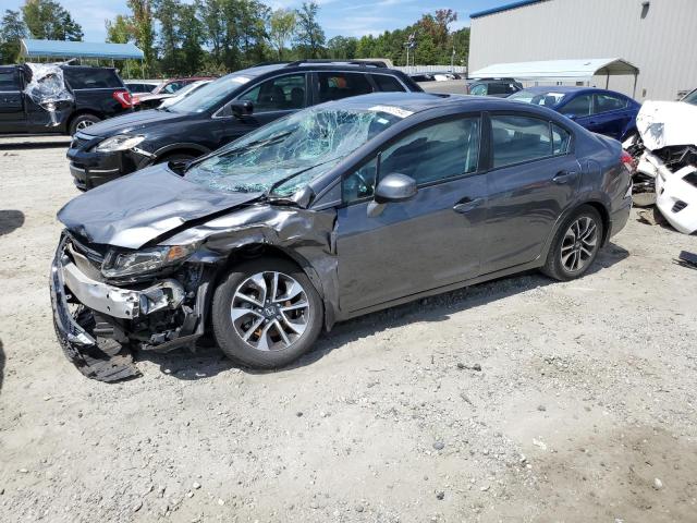 HONDA CIVIC EX 2013 with VIN 19XFB2F80DE054361 - Photo from auction