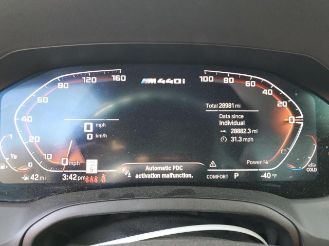 Photo 9 from auction – 2022 BMW M440XI GRA with VIN WBA13AW09NFM24688