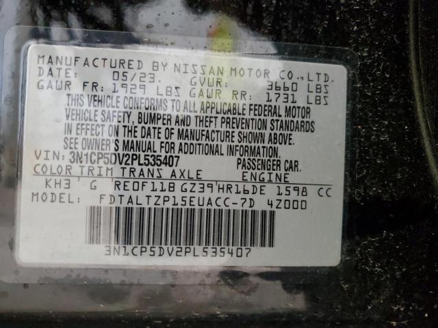 Photo 14 from auction – 2023 NISSAN KICKS SR with VIN 3N1CP5DV2PL535407
