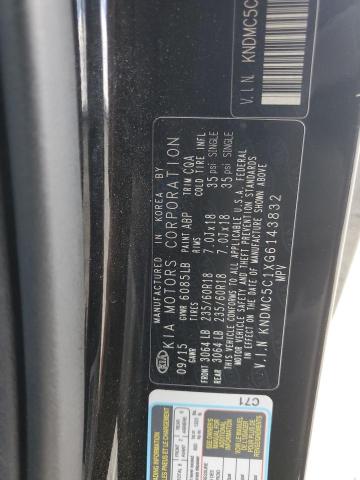 Photo 14 from auction – 2016 KIA SEDONA EX with VIN KNDMC5C1XG6143832