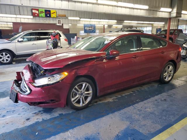 FORD FUSION SE 2018 with VIN 3FA6P0HD8JR148739 - Photo from auction