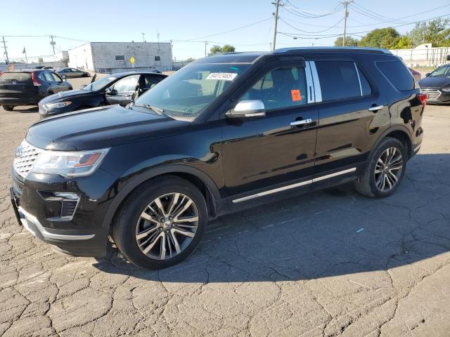 FORD EXPLORER P 2018 with VIN 1FM5K8HT8JGA40716 - Photo from auction