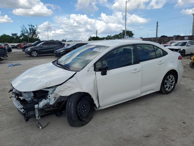 TOYOTA COROLLA LE 2022 with VIN JTDEPMAE6N3004417 - Photo from auction
