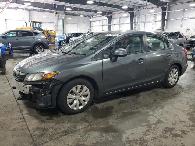 Photo 1 from auction – 2012 HONDA CIVIC LX with VIN 19XFB2F5XCE106339
