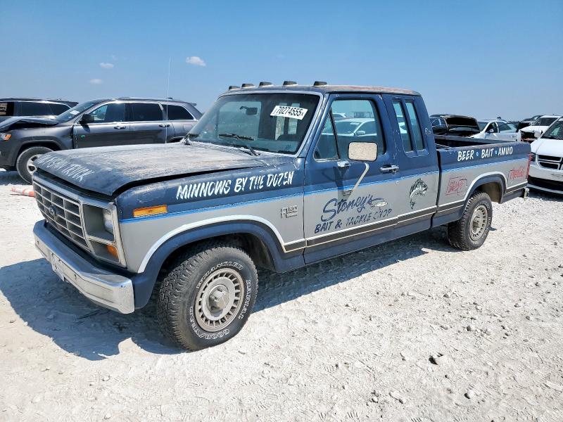 FORD F150 1986 with VIN 1FTEX15N7GKA70475 - Photo from auction