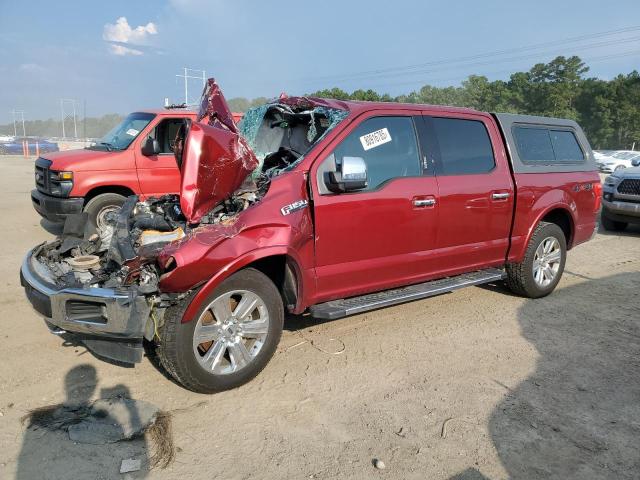 FORD F150 SUPERCREW 2018 with VIN 1FTEW1EG3JFB38887 - Photo from auction