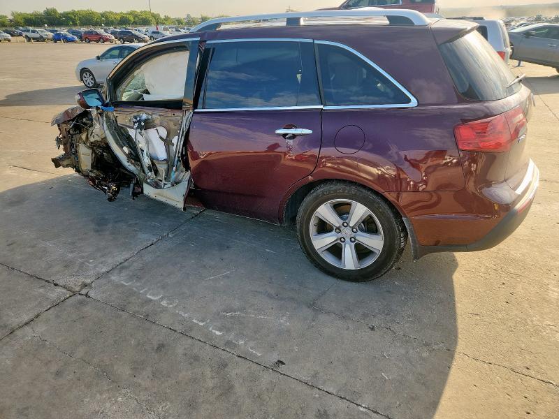Photo 2 from auction – 2012 ACURA MDX TECHNO with VIN 2HNYD2H44CH507696